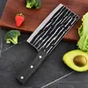 Cuchillo para Huesos Forjado a Mano, Cuchillo de Cocina Doméstico Ultraafilado, Cuchillo de Doble Propósito, Cuchillo Especial del Chef