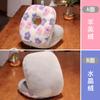 Nueva almohada de siesta de lana de cordero de dibujos animados para estudiantes y oficina, almohada para recostarse para la hora del almuerzo, juguete de peluche de regalo, venta al por mayor de fábrica