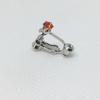 Acessórios de brincos DIY Super Flash Zircon Parafuso Clipe de orelha Ajustável em forma de U Ear Stud para Ear Clip Converter