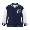 Ropa Exterior Infantil Otoño e Invierno 2025 Nuevos Tops de Terciopelo de Invierno Ropa para Clase de Jardín Uniformes de Béisbol de Otoño para Niños