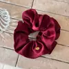 Goma para el pelo Scrunchie Oval Dorada Estilo Coreano para Cintura, Cuerda para el Pelo Estilo Retro Perezoso para Cola de Caballo Baja