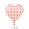 Nochevieja, Nochebuena, Globos de Película de Aluminio con Forma de Corazón a Cuadros de Helio Flotante para Tomar Fotos, Ambiente de San Valentín, Arreglo de Cumpleaños