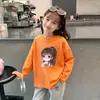 Camisetas de algodón puro para otoño para niños, camisetas básicas de moda, ropa nueva de otoño 2026 para primavera y otoño, camisetas elegantes para bebés niñas
