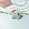 Muñeca de peluche de dibujos animados estrella Hello Kitty macaron color a juego ropa zapatos y calcetines accesorios DIY accesorios de ropa broche