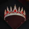 Accesorios Europeos y Americanos Transfronterizos para el Cabello tipo Corona de Novia, Corona de Aleación Más Vendida en Aliexpress para Vestidos, Tocados para Peinado de Boda