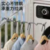 Gancho de roupa para cabeceira de dormitório de varanda, gancho de janela antifurto, varal de roupas, grade de proteção de janela, pequeno acessório de varal de roupas