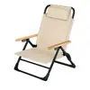 Cadeira de Camping para Exterior, Cadeira Portátil Sea Dog de Encosto Alto, Cadeira Dobrável Kermit, Cadeira de Descanso, Cadeira de Praia, Banco de Pesca