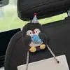 Gancho para Coche de Pingüino Lindo Gancho para Coche Gancho de Almacenamiento para Interior de Coche Gancho de Almacenamiento para Respaldo del Asiento del Coche Femenino