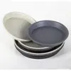 Bandeja para vaso de resina base de suporte para flores de plástico bandeja espessa coletora de água base de prato para flores suporte para flores atacado de flores para bonsai