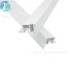 Perfil de plástico extrudado de PVC resistente à corrosão tira de cartão de plástico resistente ao desgaste em forma de slot de cartão multifuncional trilha de produto multifuncional