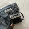Bolsa de Estudante para Mulheres 2025 Outono Estilo Coreano Nova Ins Tendência Fashion Mochila Estilo Nicho Estilo Ballet Bolsa Feminina