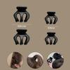 Artefacto Fijo para Cola de Caballo Alta Pinza para el Cabello de Gama Alta Pinza para el Cabello de Mitad de Cola de Caballo para Mujer en la Parte Posterior de la Cabeza Pinza para el Cabello de Calabaza