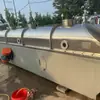 Secador de Lecho Fluidizado Vibratorio Usado Línea de Producción de Esencia de Pollo Condimento Alimentario 0.6*7.5 Lecho Fluidizado