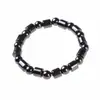 Fornecimento transfronteiriço de pulseira magnética de ímã preto natural para cuidados com a saúde, pulseira de ímã magnético retrô, os melhores presentes mais vendidos
