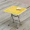 Mesa de Tabuleiro de Xadrez Chinês, Mesa de Xadrez Dobrável, Uso Duplo, Multifuncional, Exterior, Dobrável para Uso Externo