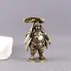 Nueva figura de dibujos animados vintage de latón macizo de Cerdo Bajie, General Yuan Shuai, modelo Bajie, adorno de latón de escritorio, artículo de artesanía