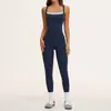 Conjunto Europeu e Americano Transfronteiriço com Sensação de Segunda Pele e Design Cruzado nas Costas, Conjunto Esportivo de Secagem Rápida, Conjunto de Corrida Fitness para Lazer ao Ar Livre 6116