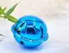 30,40, 50mm Campana Lacada Dorada Plateada Navideña Llavero para Árbol de Navidad Mascota Bolsa Accesorios DIY