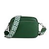 DENK Bolsa Feminina de Couro Genuíno Transfronteiriço Bolsas de Atacado2024 Bolsa Feminina Nova Moda Top Layer Couro Ombro Crossbody Bolsa