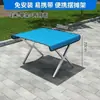 Estanterías Portátiles y Extensibles para Puestos de Mercado, Mesas Plegables de Bambú para Acampar al Aire Libre, Exhibidores para Puestos de Mercado Nocturno