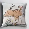 Funda de Almohada de Gato Más Vendida en Temu Linda Funda de Cojín Decorativa de Animales para Dormitorio Hogar Sofá Venta al por Mayor