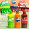 Buena botella de refresco de bebida creativa de alto valor borrador multifuncional borrador borrable caliente para estudiantes borrador que realmente recoge el polvo