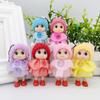 Sombrero Mini de 8cm Muñeca Payaso Colgante para Teléfono Móvil Muñeca Regalo de Boda Puesto Callejero Muñeca de Vinilo Muñeca