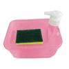 Dispensador de Detergente para Cocina Fregador Esponja Cepillo Limpiador de Jabón Jabonera Dispensador de Jabón Caja de Jabón Fregadero Fabricante Transfronterizo