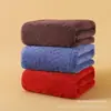 Envío Transfronterizo Toalla de Coral Fleece, Toalla de Espiga de Trigo, Toalla Absorbente para Adultos y Niños, Toalla Facial, Toalla de Baño Grande