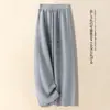 Calça Casual Versátil de Cintura Alta, Slimming, com Caimento, Perna Reta, Solta, para Mulheres, Coleção Primavera e Outono 2026, Disponível em Várias Cores