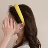 Faixas de Cabelo Coloridas Macaron para Primavera e Verão para Mulheres com Topetes Altos, Estilo Novo Simples Coreano, Faixas de Cabelo Pequenas e Frescas, Grampos de Cabelo Versáteis com Aba Larga
