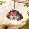 Dopamina Pelo Rizado Cáscara de Nuez Cachorro Producto Terminado Bolso Colgante Hecho a Mano Llavero Creativo DIY Correa para Teléfono Adorno de Coche