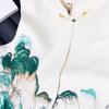 Cárdigan para Mujer con Estampado Floral, Nuevo Chaleco Exterior Estilo Chino, Estilo Nacional, Primavera y Otoño, Abotonado, de Gama Alta, sin Mangas, Sencillo, Chaleco Versátil