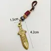 Llavero Creativo Espada de Siete Estrellas, Colgante de Aleación Espada de Siete Estrellas, Llavero Vintage Espada Bagua Tai Chi