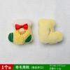 Bonito broche de pelúcia acessórios de natal boneca de desenho animado boneca faça você mesmo bolsa pingente acessórios de roupas atacado