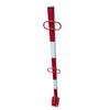 Soporte de Línea de Vida de Estructura de Acero Estándar Sitio de Construcción Poste de Seguridad Anticaída Estructura de Acero Soporte Rojo y Blanco J Personalización