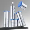 Tarro de Crema de Doble Capa de Gama Alta con Paredes Gruesas, Tarro para Crema de Ojos de 30g 50g, Botella de Plástico para Envasado Cosmético al por Mayor