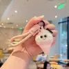 Nuevo Llavero Creativo de Cuero PU con Forma de Papas Fritas Pequeños Regalos Colgantes Exquisitos para Bolsos de Niñas Amuletos de Dibujos Animados