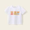 Camiseta de manga corta para niñas, ropa de verano para niños, camiseta nueva de algodón holgada con dibujos animados para niños, ropa de verano para niños