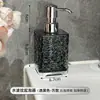 Botella de Burbujas de Alto Valor Transparente Lujo Ligero Hotel Champú Tipo Prensa Espuma Jabón Corporal Botella de Gel Hidroalcohólico Botella Vacía