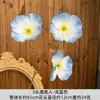 3 Buquês de Papoulas Artificiais, Flores Feitas à Mão para Casamentos, Flores Artificiais de Seda para Decoração de Cena de Casamento e Arranjo de Chão