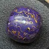 Cuentas de laca no patrimoniales 13*14 incrustadas con cuentas individuales de laca vegetal en espiral cuentas sueltas accesorios para pulsera laca antigua DIY