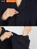 Mono Largo Azul Ropa de Trabajo Almacén a Prueba de Polvo Ropa de Manejo Resistente al Desgaste Ropa de Protección Laboral Abrigo Taller Bata de Laboratorio
