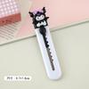 Cuchillo de utilidad mini de dibujos animados lindo, portátil para abrir paquetes, abrecartas de oficina, cortador de papel para diario, al por mayor