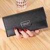 Cartera larga para mujer, nueva cartera de mano de gran capacidad, multifuncional, con cremallera y múltiples tarjetas, a la moda, 2021