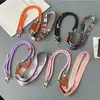 Bolsa Transversal Colorida Dopamina com Alça de Ombro Multifuncional Três em Um Design de Nicho Alça de Câmera Cordão Longo para Celular