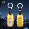 Nuevo Llavero Genial Encendedor de Cigarrillo Electrónico, A Prueba de Viento y Recargable, Regalo de Cumpleaños y Día de San Valentín de Gama Alta para Novio