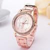 Explosiones de Comercio Exterior Reloj de Hombre Moda Casual Reloj de Cuarzo Pareja Estudiante Correa de Acero CHHC Reloj de Acero Inoxidable
