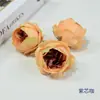 Exquisito Tocado de Ópera de Flor de Peonía Tocado de Flor de Seda Pinza de Borde Fabricación Paquete de Materiales DIY para Sombrero de Graduación Caja de Flores Materiales Auxiliares