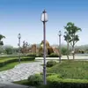 Luz Solar Antigua de Jardín Impermeable para Exteriores de una Sola Cabeza Doble Cabeza Luz de Paisaje de Jardín Iluminación de Jardín Luz de Calle